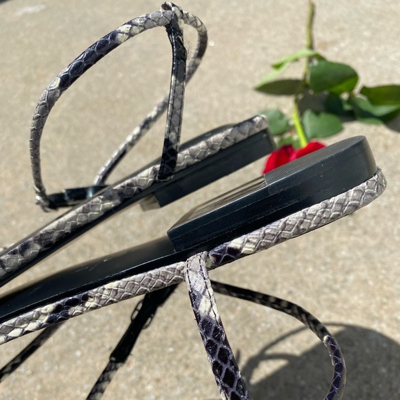 ✨MARC FISHER✨Leather Sandals Sz 8.5 - Picture 8 of 12